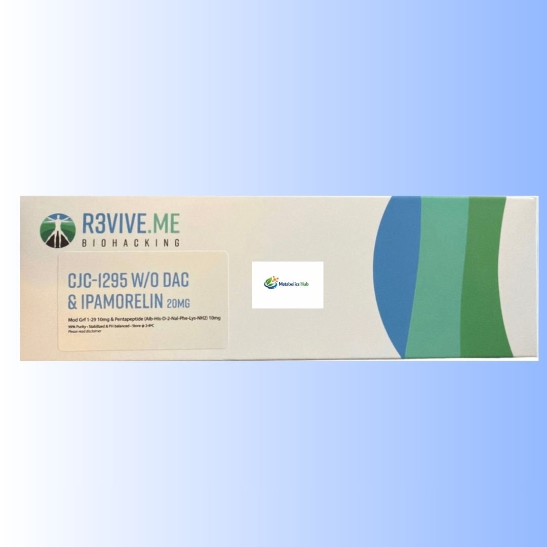 R3VIVE.ME CJC-1295 No DAC & Ipamorelin 20mg