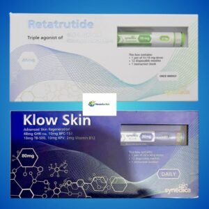 Synedica Retatrutide 40mg + KLOW Skin 80mg Bundle